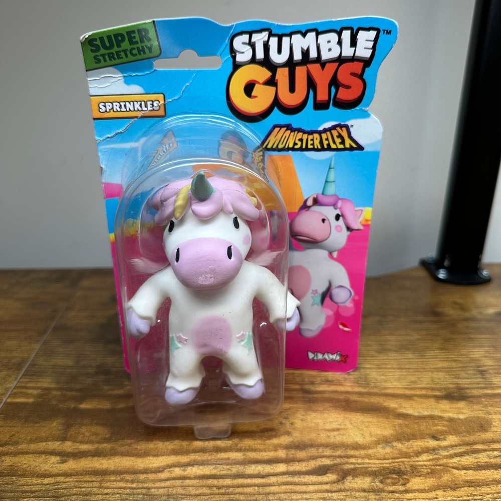 Stumble Guys Monster Flex Sprinkles Unicorn Super Stretchy Figure Diramix 2023